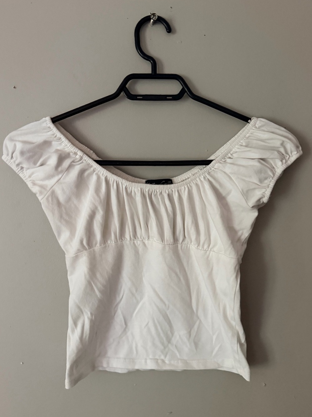 Casey style, Streetwear Society Sweetheart puff sleeves top style babydoll